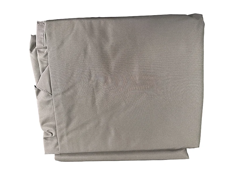 Toile pour parasol droit HAPUNA rond 2,70m de diamètre taupe - HAPPY GARDEN