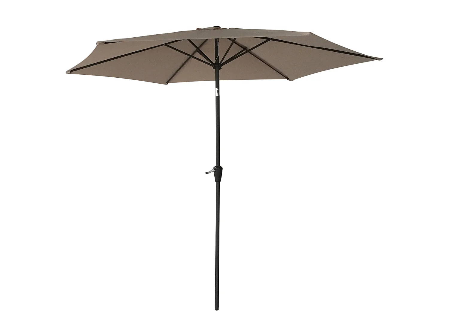 Parasoldoek voor stokparasol HAPUNA ronde 2,70m diameter taupe