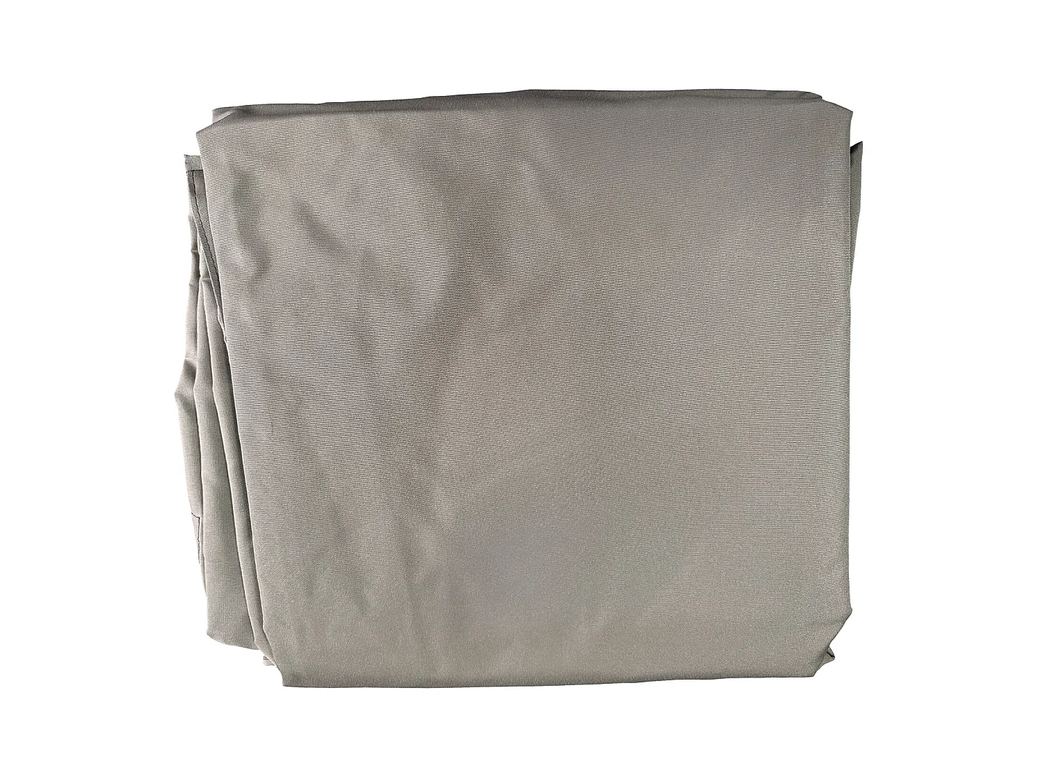 Toile pour parasol droit HAPUNA rond 3,30m de diamètre taupe - HAPPY GARDEN