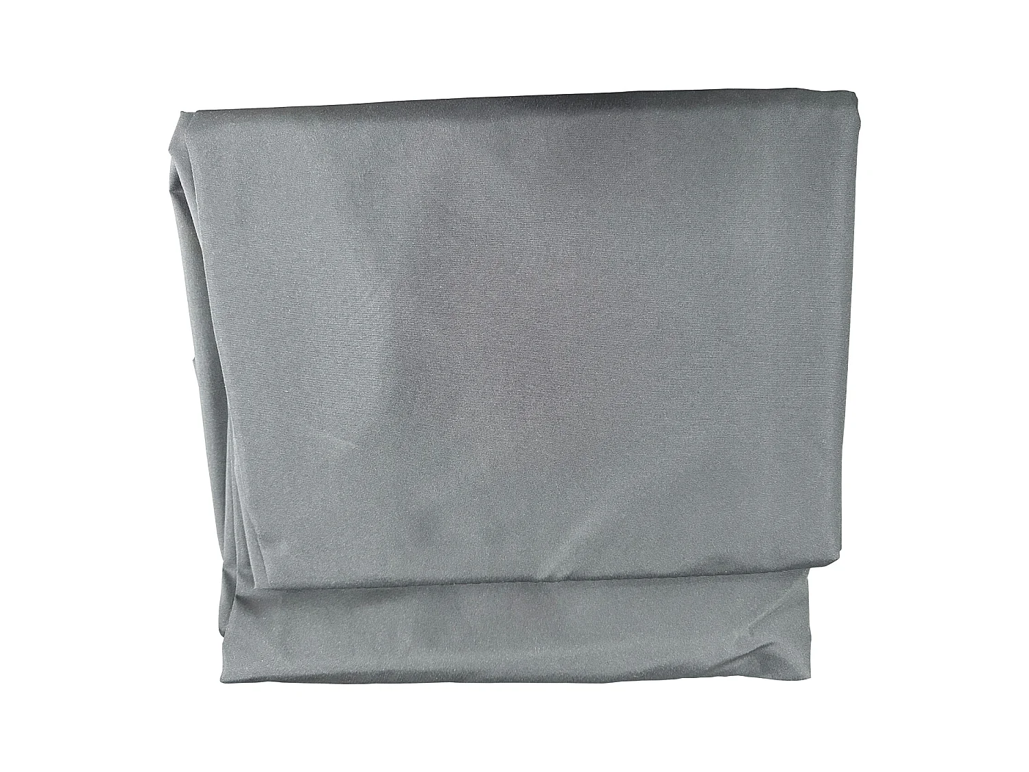 Toile pour parasol droit HAPUNA rond 3,30m de diamètre gris - HAPPY GARDEN