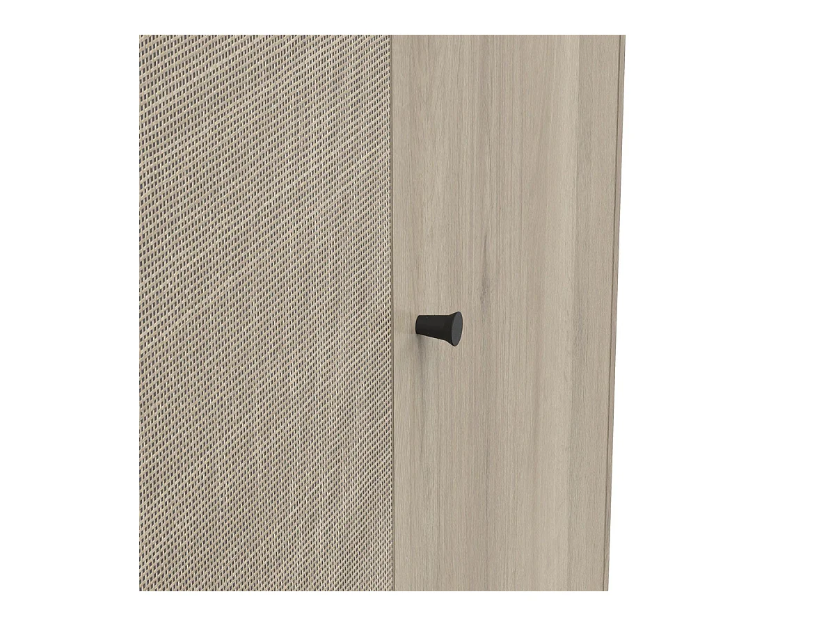 Armoire 3 portes ouvrantes et 2 tiroirs - SAIGON