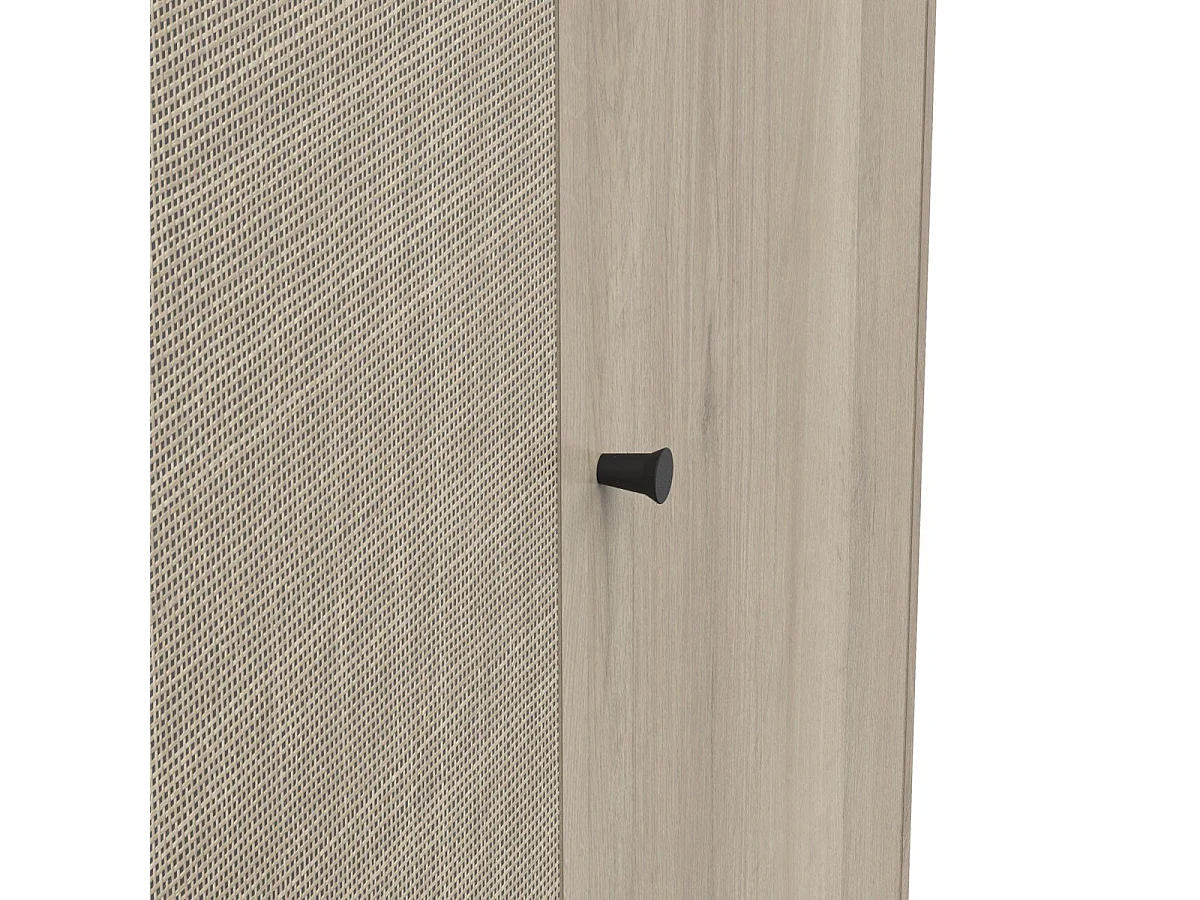 Armoire 3 portes ouvrantes et 2 tiroirs - SAIGON