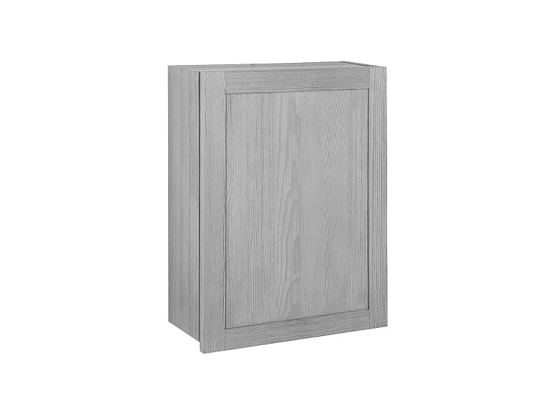 Armoirette murale de salle de bain en épicéa gris clair - RINE 9468