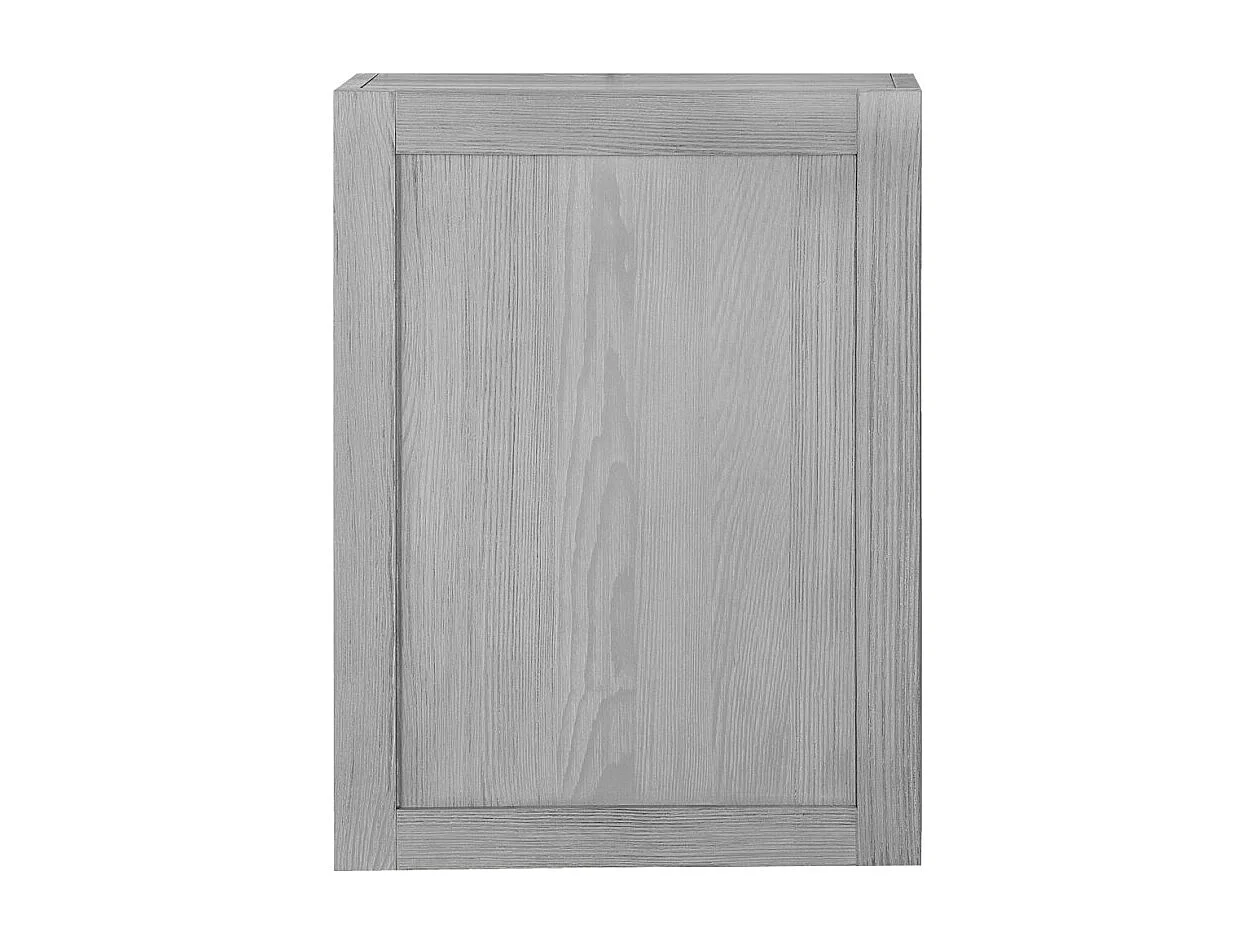 Armoirette murale de salle de bain en épicéa gris clair - RINE 9468