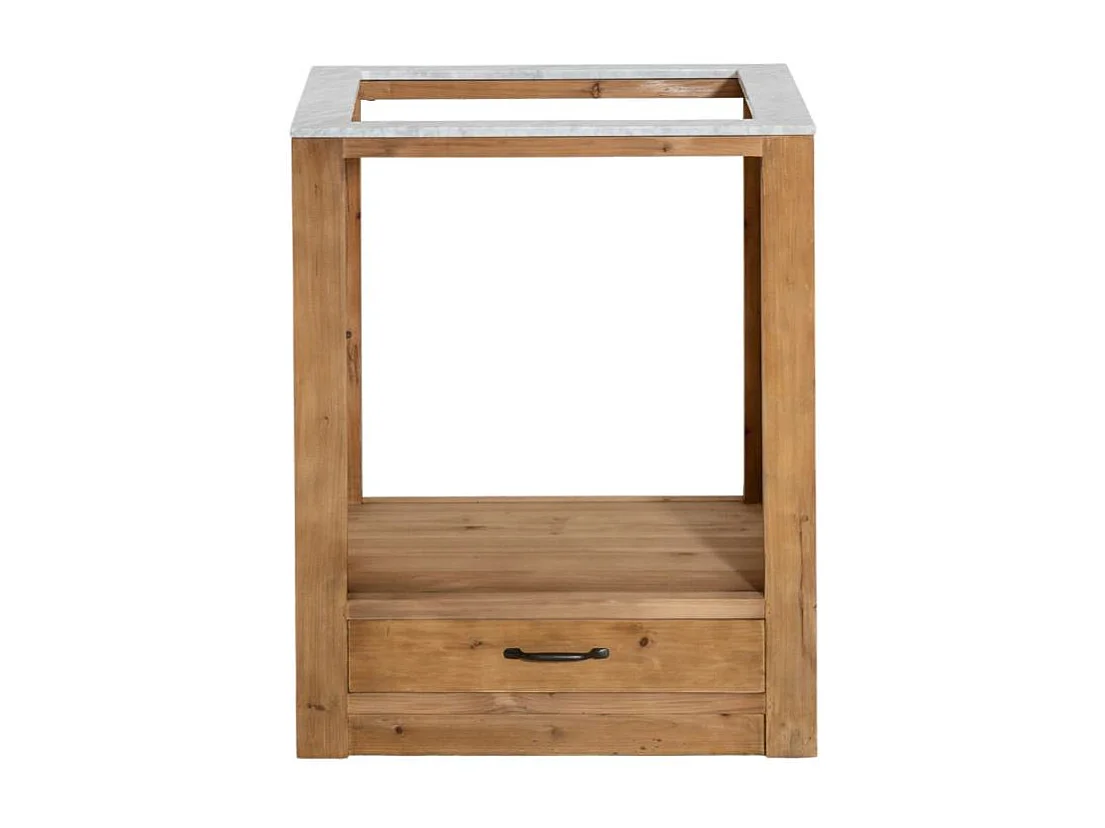 Meuble bas de cuisine pour four et plaques de cuisson Epure