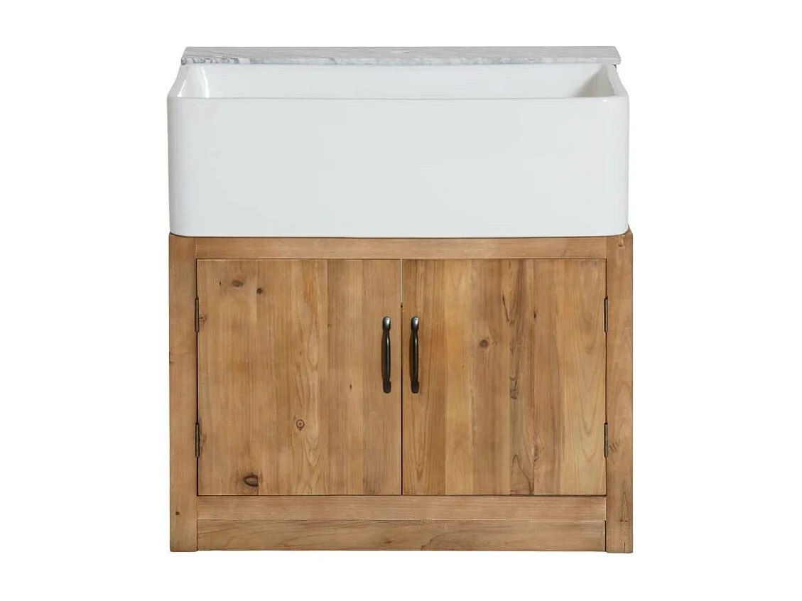 Meuble bas de cuisine avec évier Epure