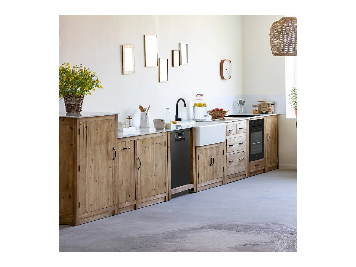 Meuble bas de cuisine 4 tiroirs Epure