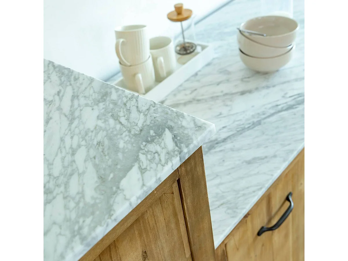 Meuble bas de cuisine style buffet haut Epure