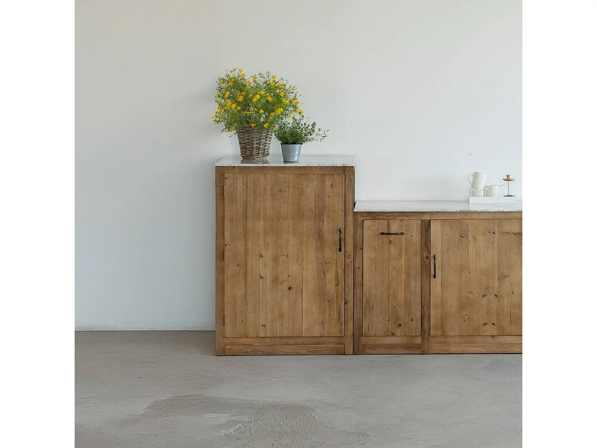 Meuble bas de cuisine style buffet haut Epure