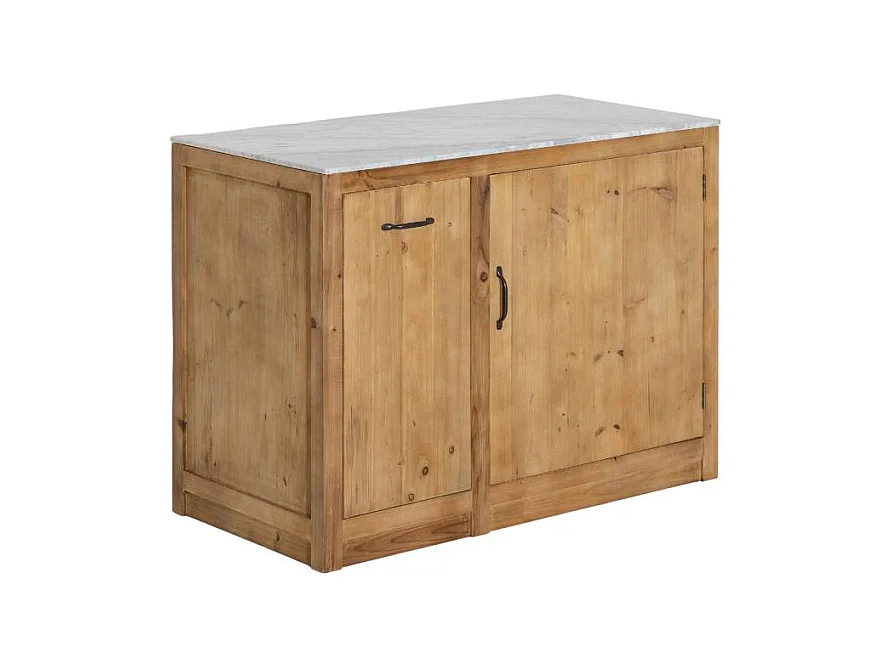 Meuble bas de cuisine avec tiroir coulissant Epure