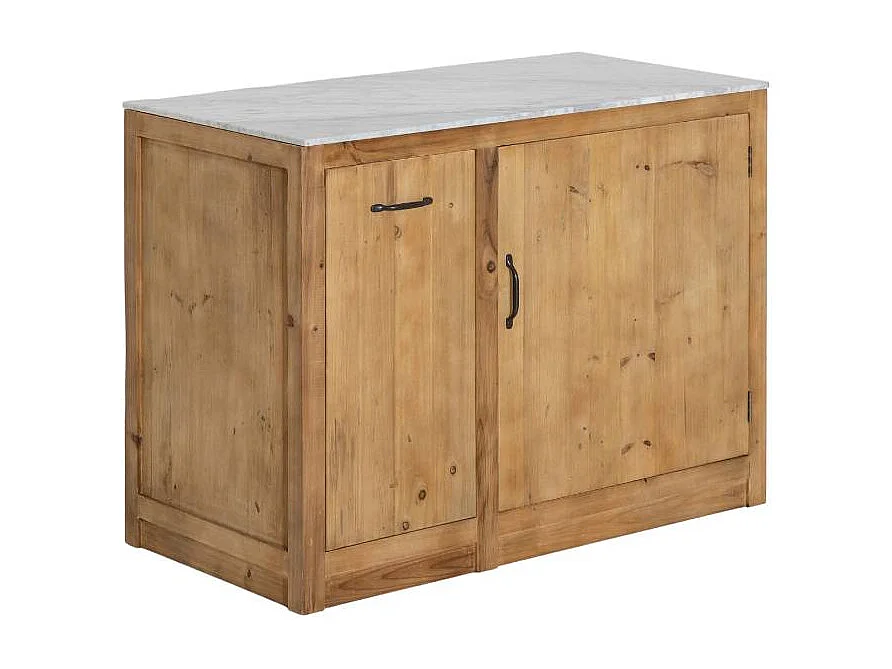 Meuble bas de cuisine avec tiroir coulissant Epure