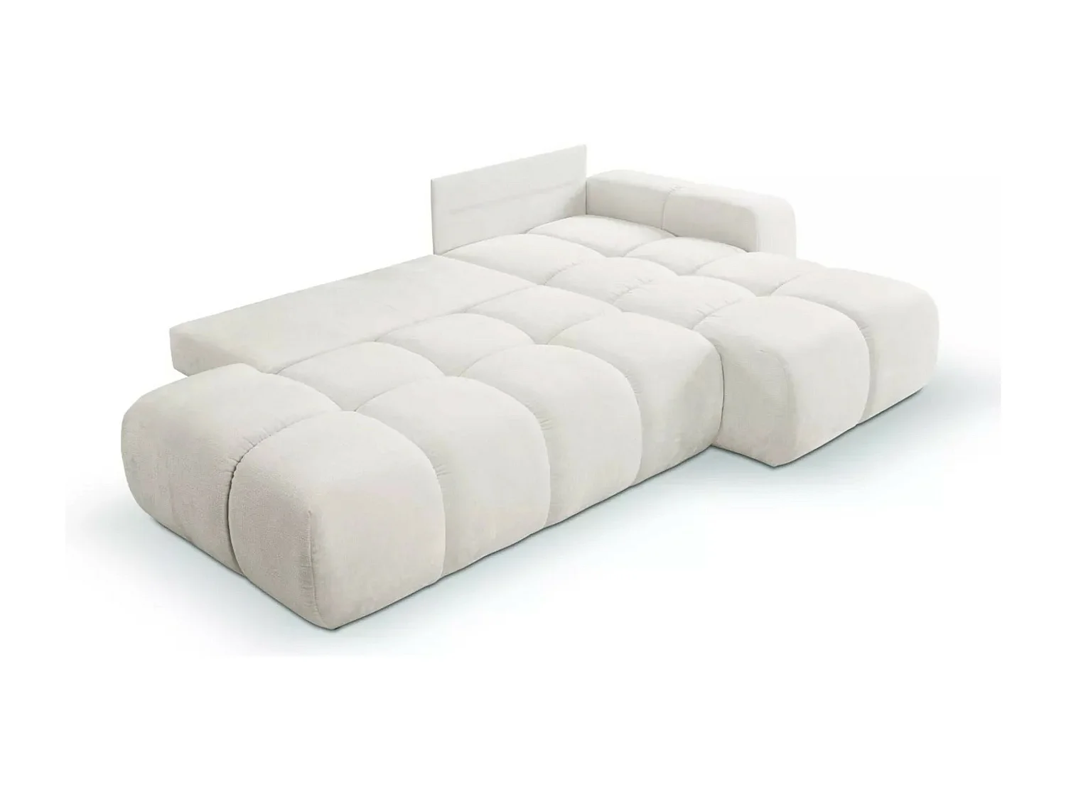 Ecksofa Soho R/Stoffbezug/Beige