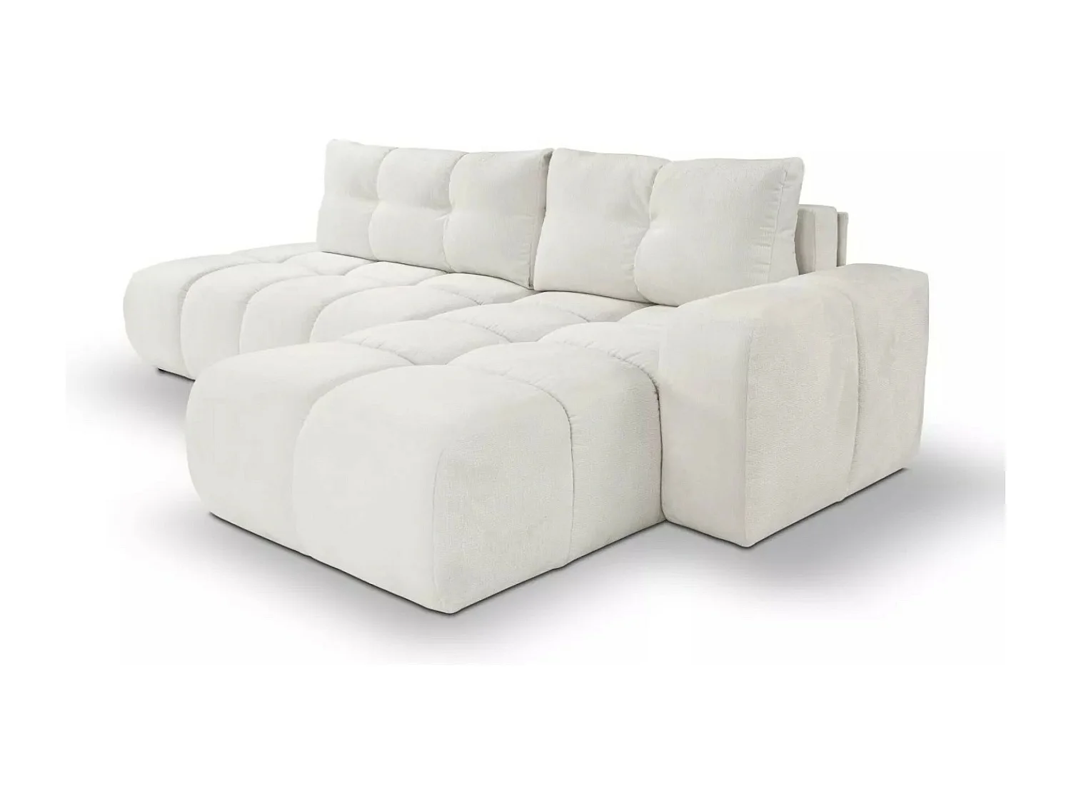Ecksofa Soho R/Stoffbezug/Beige