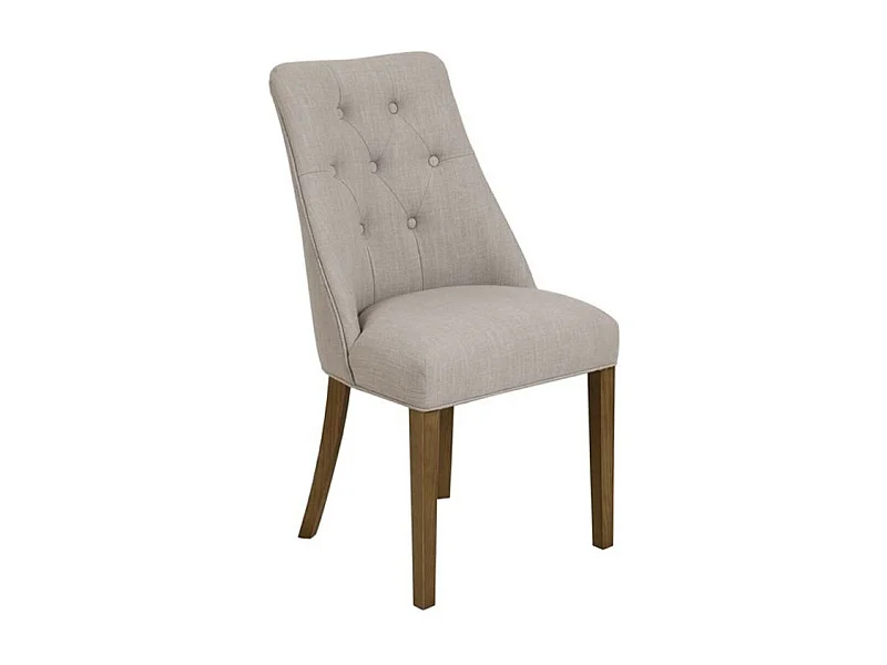 Chaise judith Bois Beige - Les Étoffes Interior's