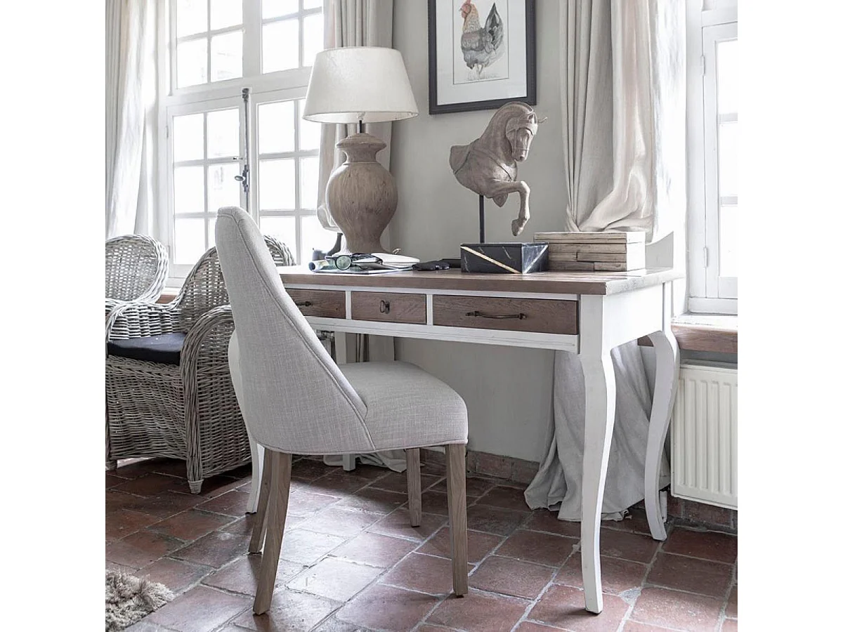 Chaise judith Bois Gris - Les Étoffes Interior's