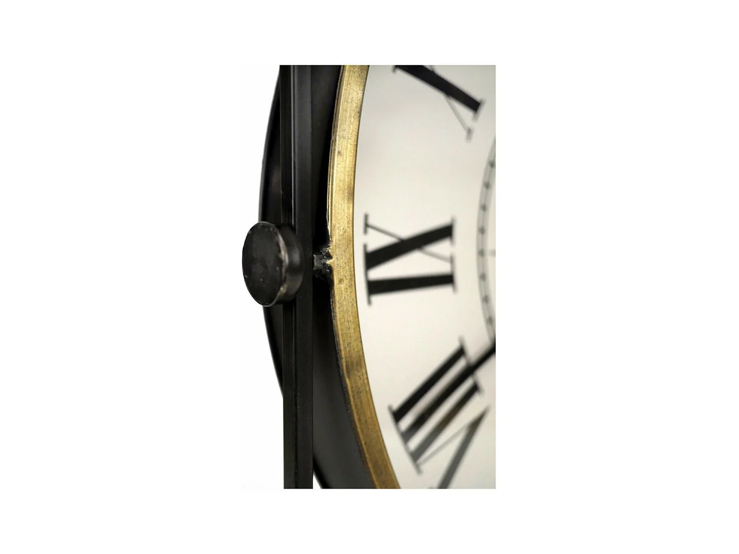 Horloge pivotante en métal Métal Blanc - Sport Interior's
