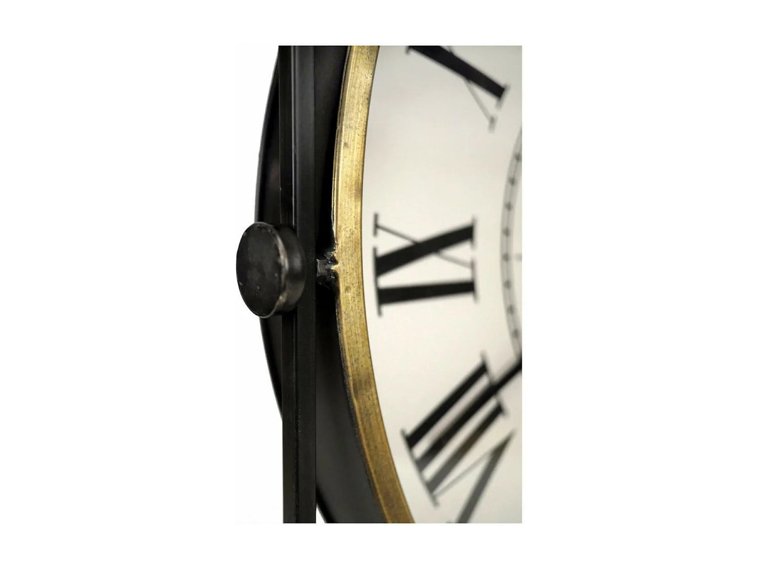 Horloge pivotante en métal Métal Blanc - Sport Interior's