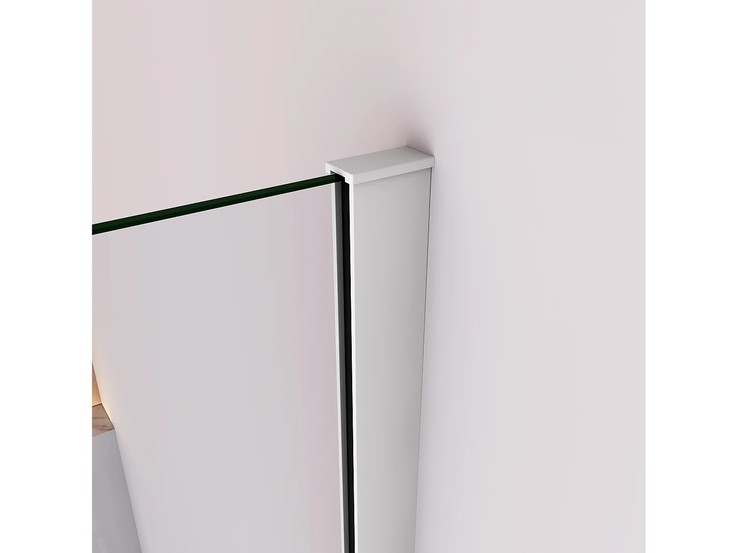 70x140cm Badscherm badwand draaibaar,6 mm nano helder veiligheidsglas - glanzend chroom