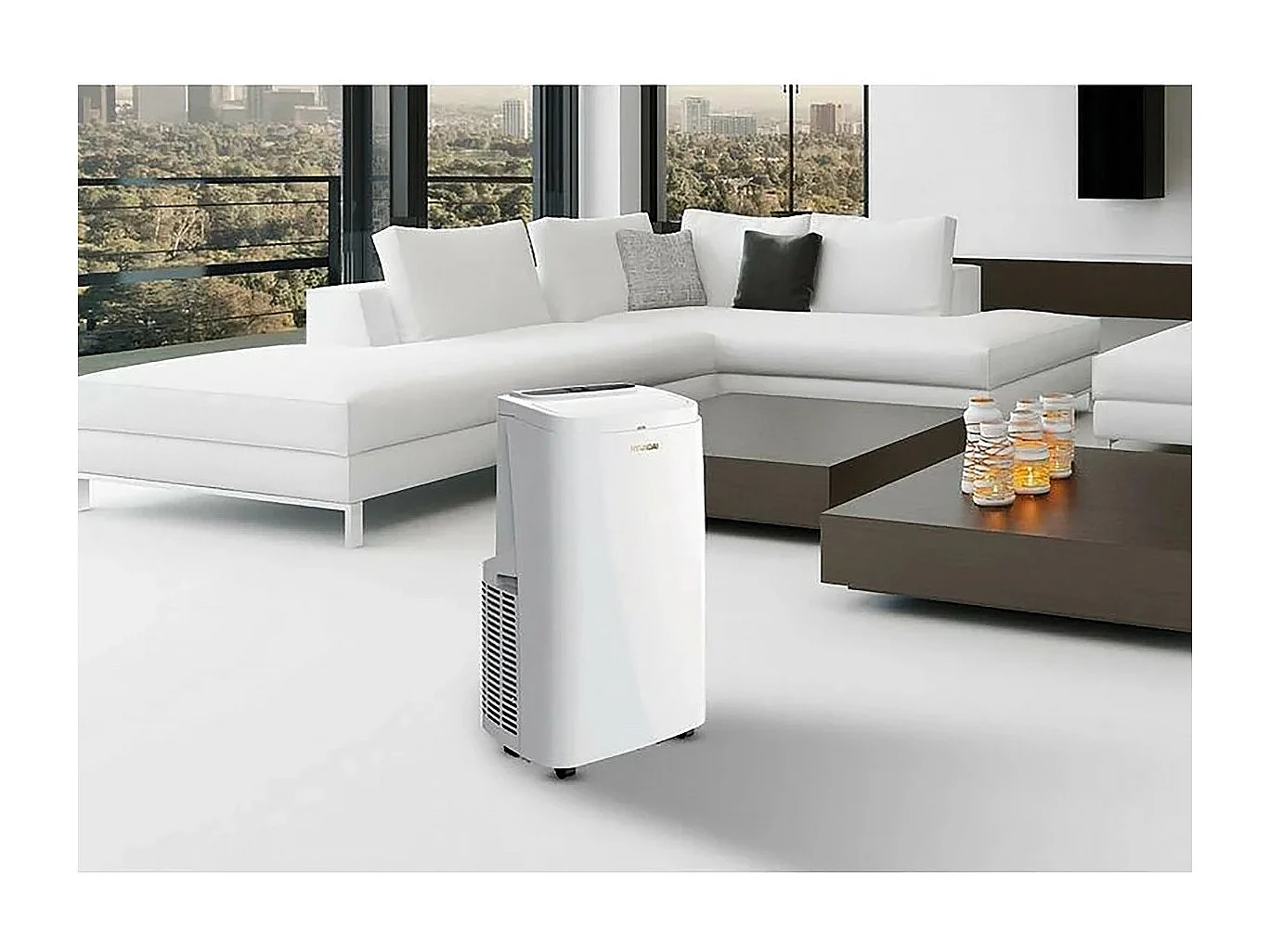 Climatiseur mobile 12000 BTU - 3500W - avec système à auto-évaporation