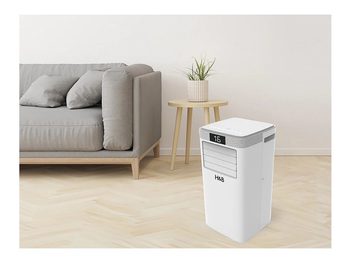 Climatiseur mobile déshumidificateur 9000 BTU - 2600w - Avec filtre antibactérien