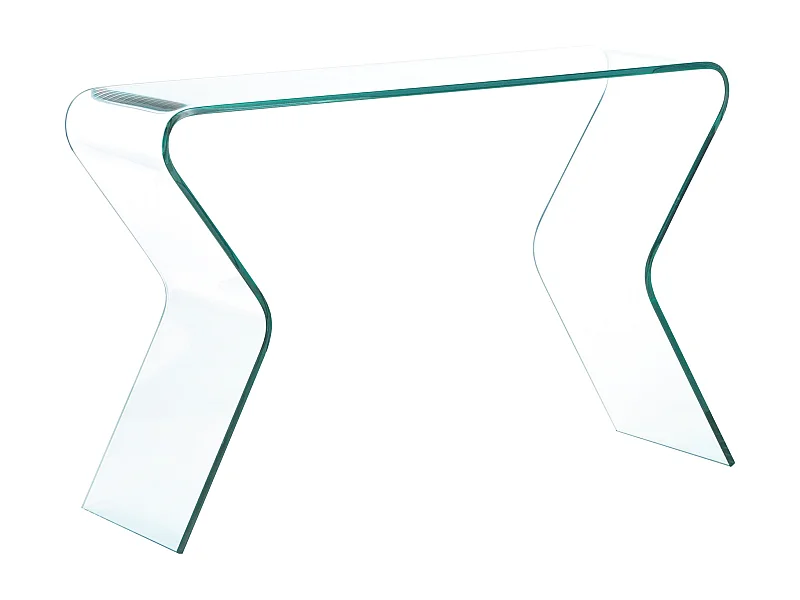 Consolle Tavolo Scrivania Ingresso Soggiorno Camera Da Pranzo Letto Salotto Ufficio Sala Vetro Cristallo Tavolino Stretto Salvaspazio Design Moderno Raffinato