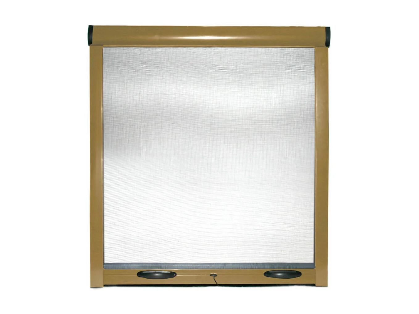 Zanzariera a rullo avvolgibile riducibile con frizione finestra kit zanzariere 150 x 250 Cm  Oro
