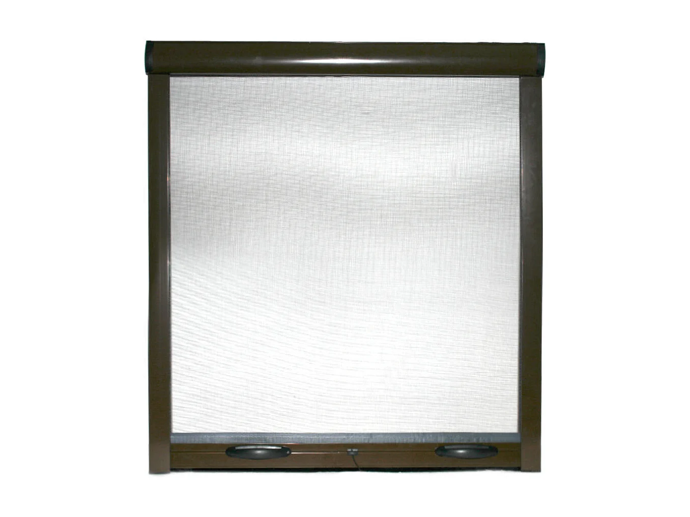 Zanzariera a rullo avvolgibile riducibile con frizione finestra kit zanzariere 140 X 160 Cm Marrone