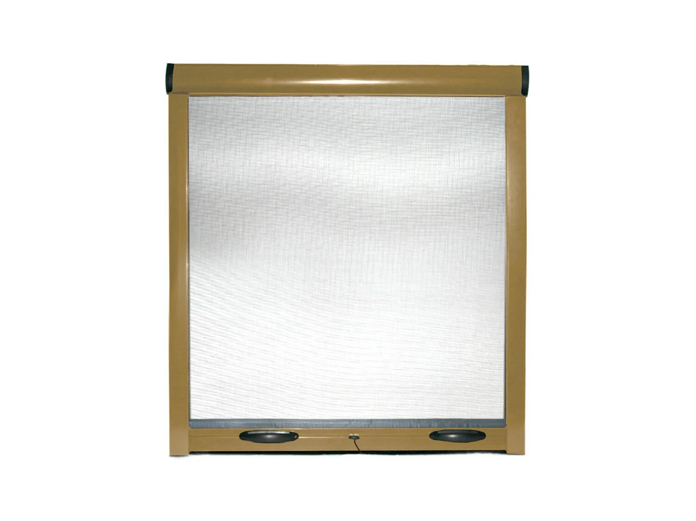 Zanzariera a rullo avvolgibile riducibile con frizione finestra kit zanzariere 100 x 160 Cm  Oro