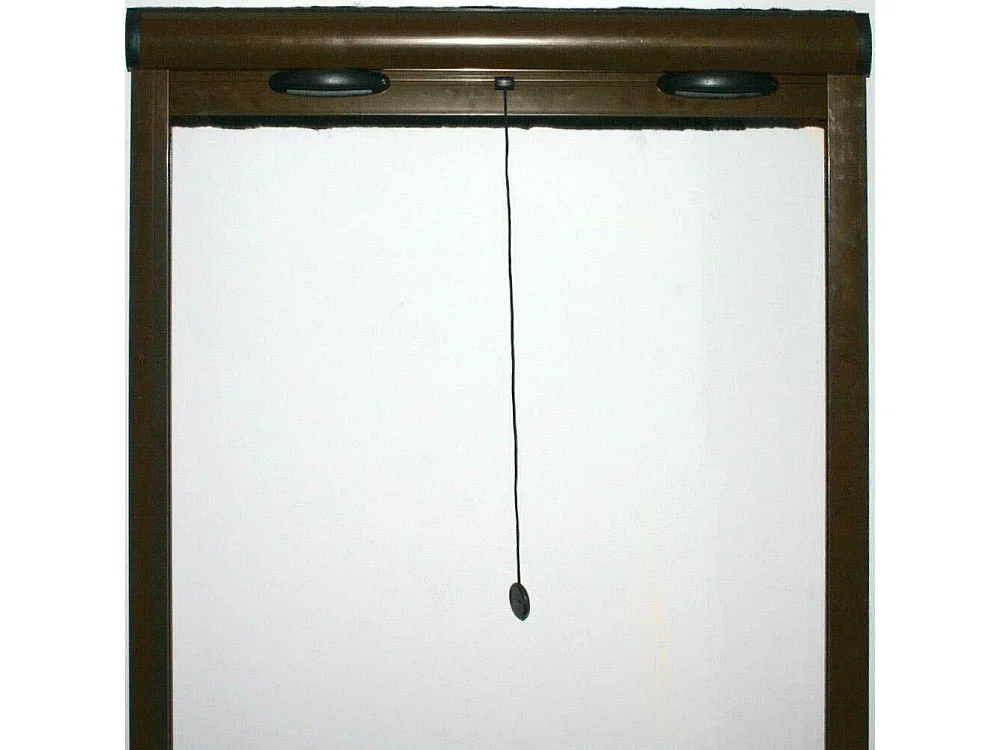 Zanzariera a rullo avvolgibile riducibile con frizione finestra kit zanzariere 120 x 170 Cm Marrone