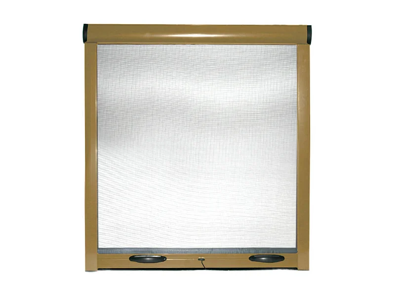Zanzariera a rullo avvolgibile riducibile con frizione finestra kit zanzariere 140 x 170 Cm Oro