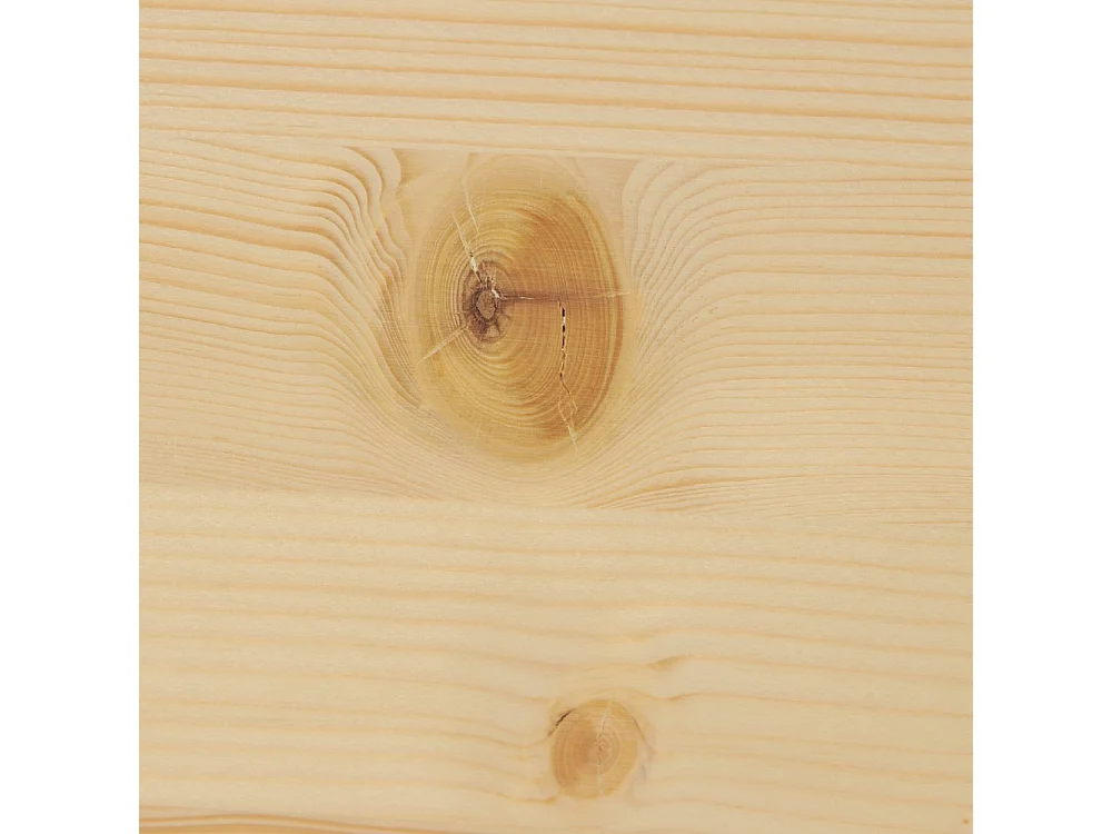 Lit superposé et 1 lit tiroir 90x190 WILL Bois naturel incl. Sommier