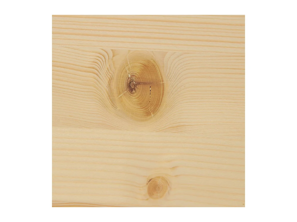 Lit superposé 90x190 BRICE bois naturel incl. 2 sommiers