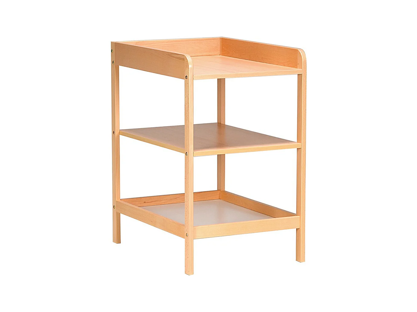 Table à langer Plan à langer LOLA 75x55x90cm bois massif couleur Hêtre