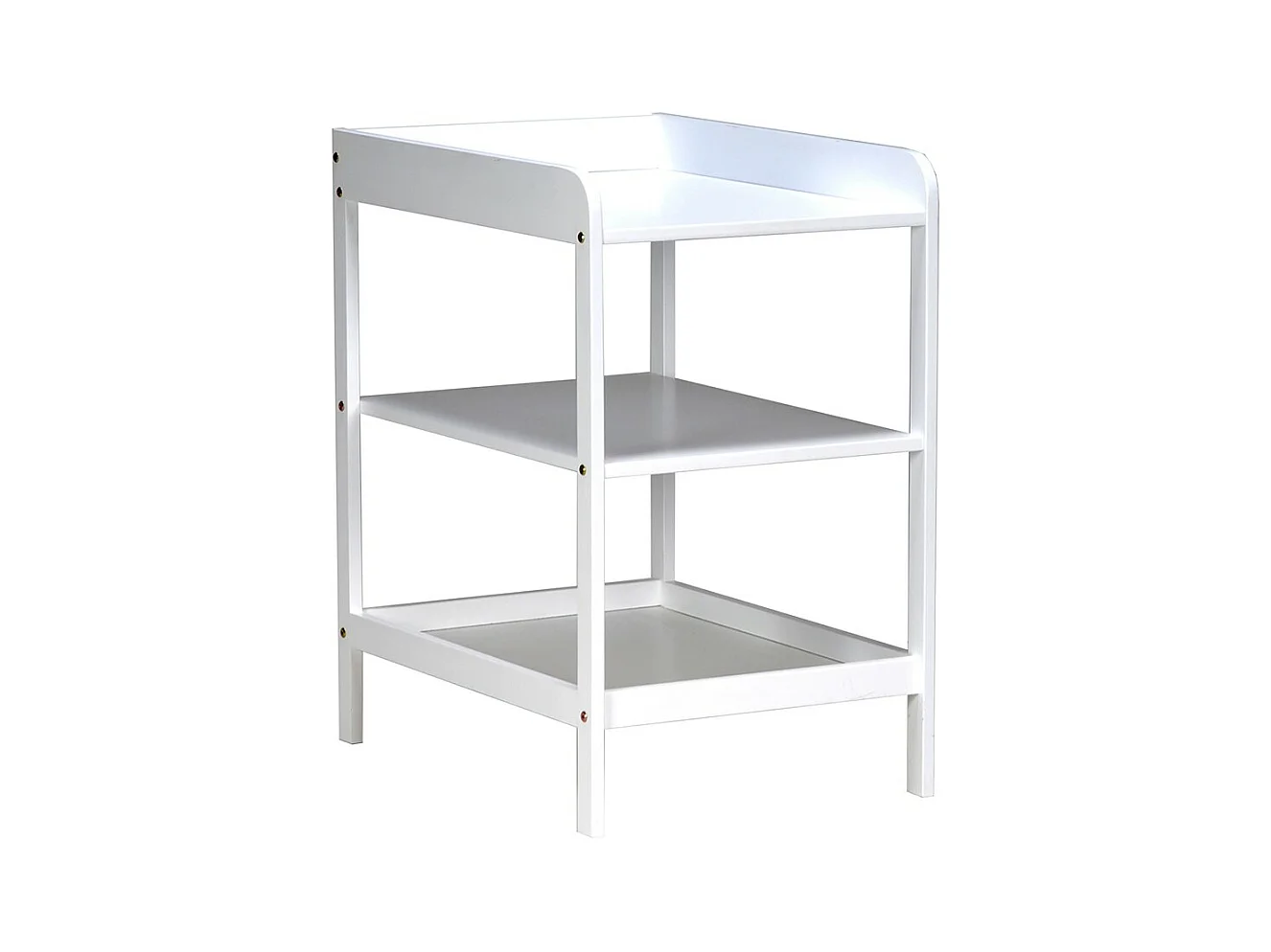 Table à langer Plan à langer LOLA 75x55x90cm bois massif couleur Blanc