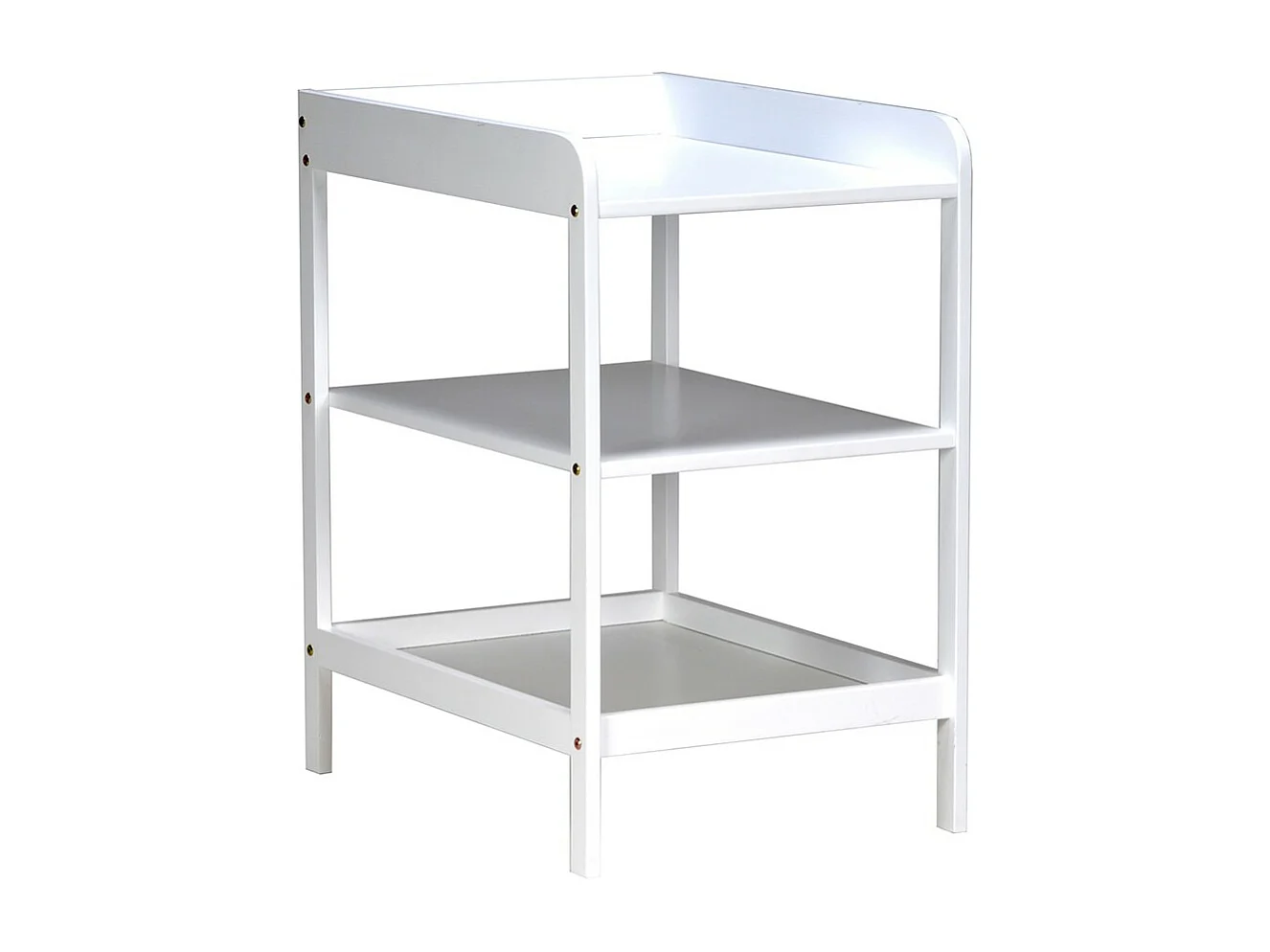 Table à langer Plan à langer LOLA 75x55x90cm bois massif couleur Blanc