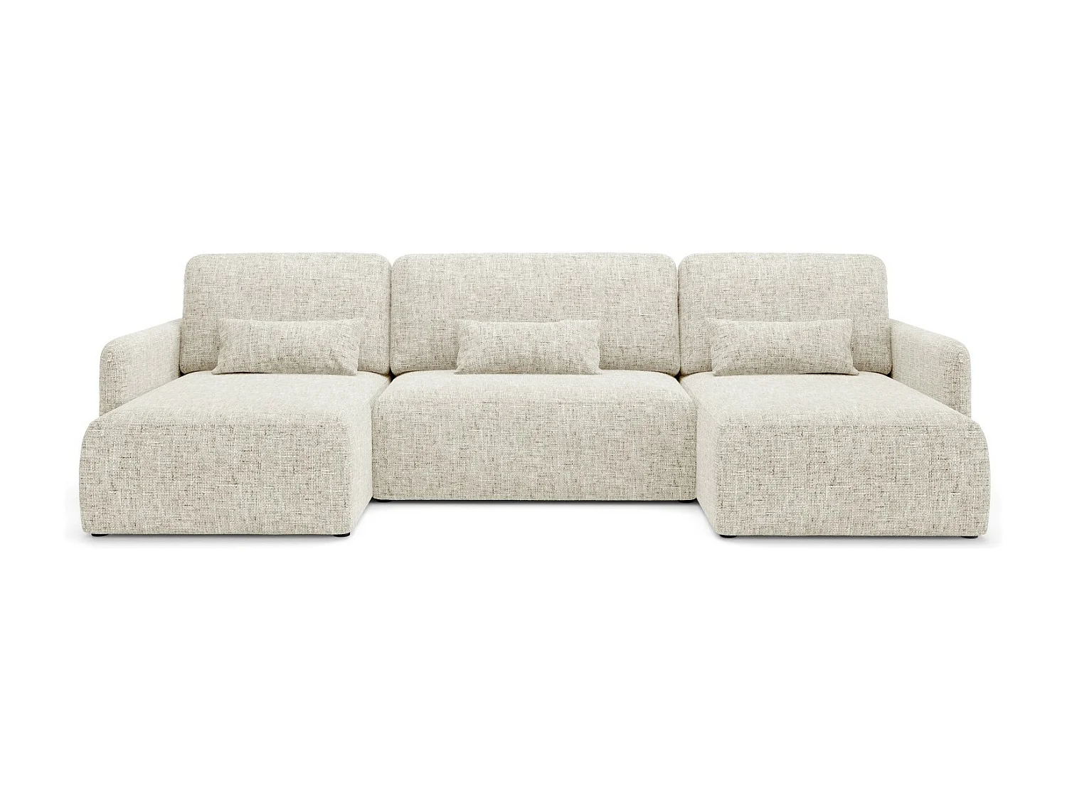 Canapé d'angle convertible LIVELLO U Beige