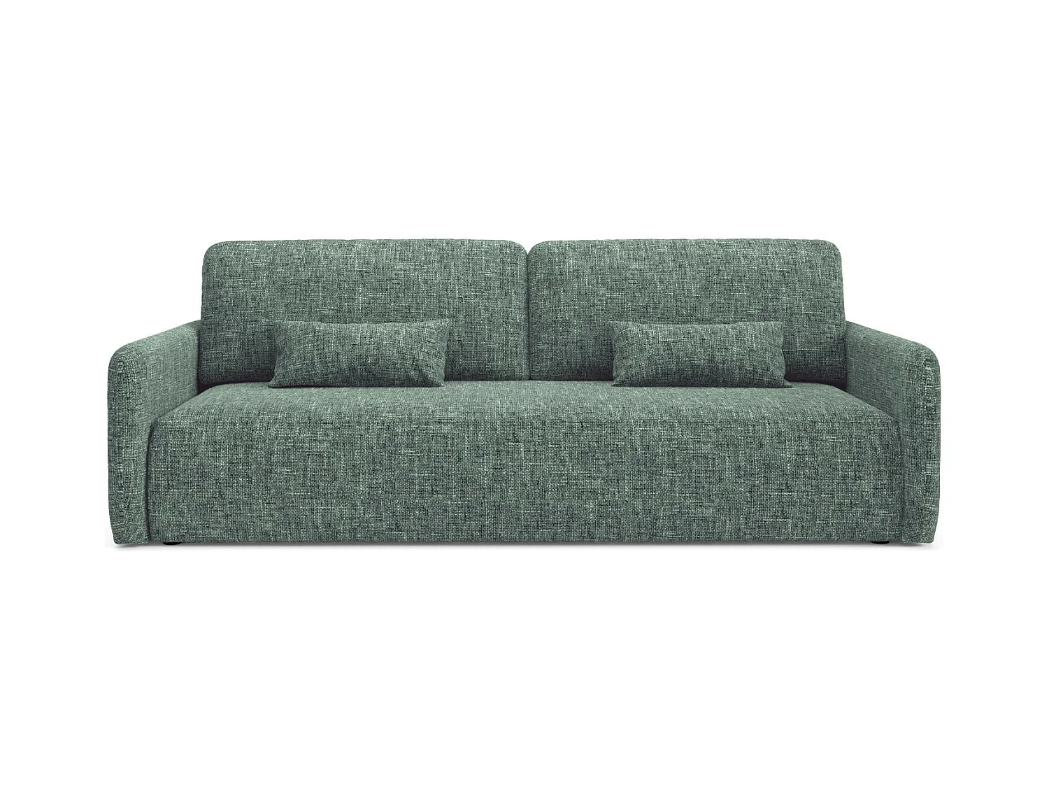 Schlafsofa mit bettkasten LIVELLO Grün