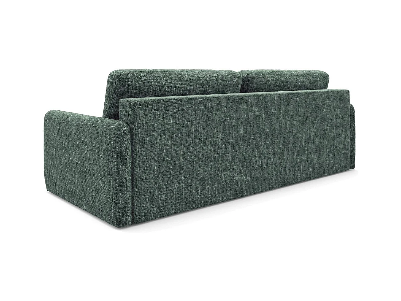 Schlafsofa mit bettkasten LIVELLO Grün