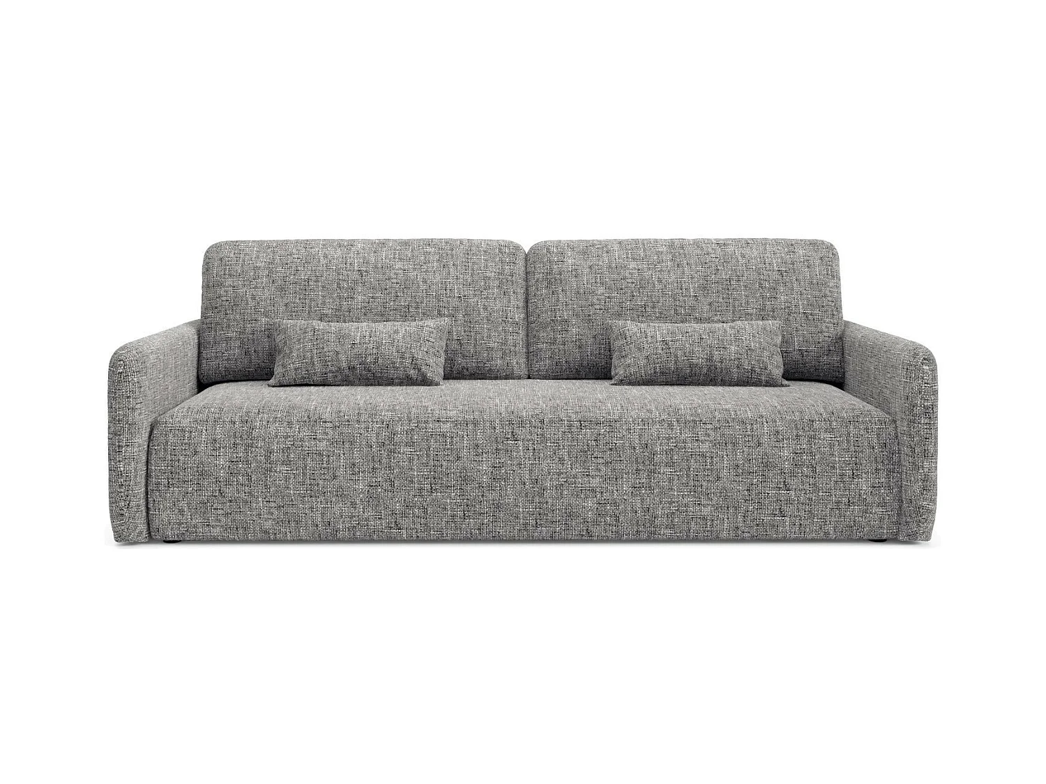 Schlafsofa mit bettkasten LIVELLO Grau