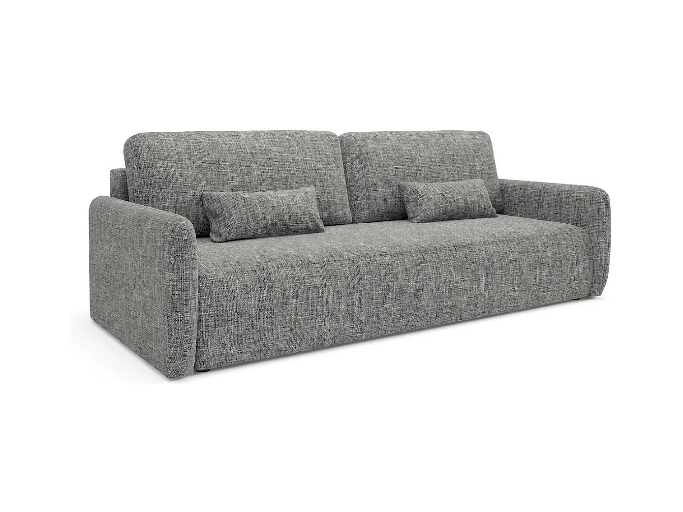 Schlafsofa mit bettkasten LIVELLO Grau