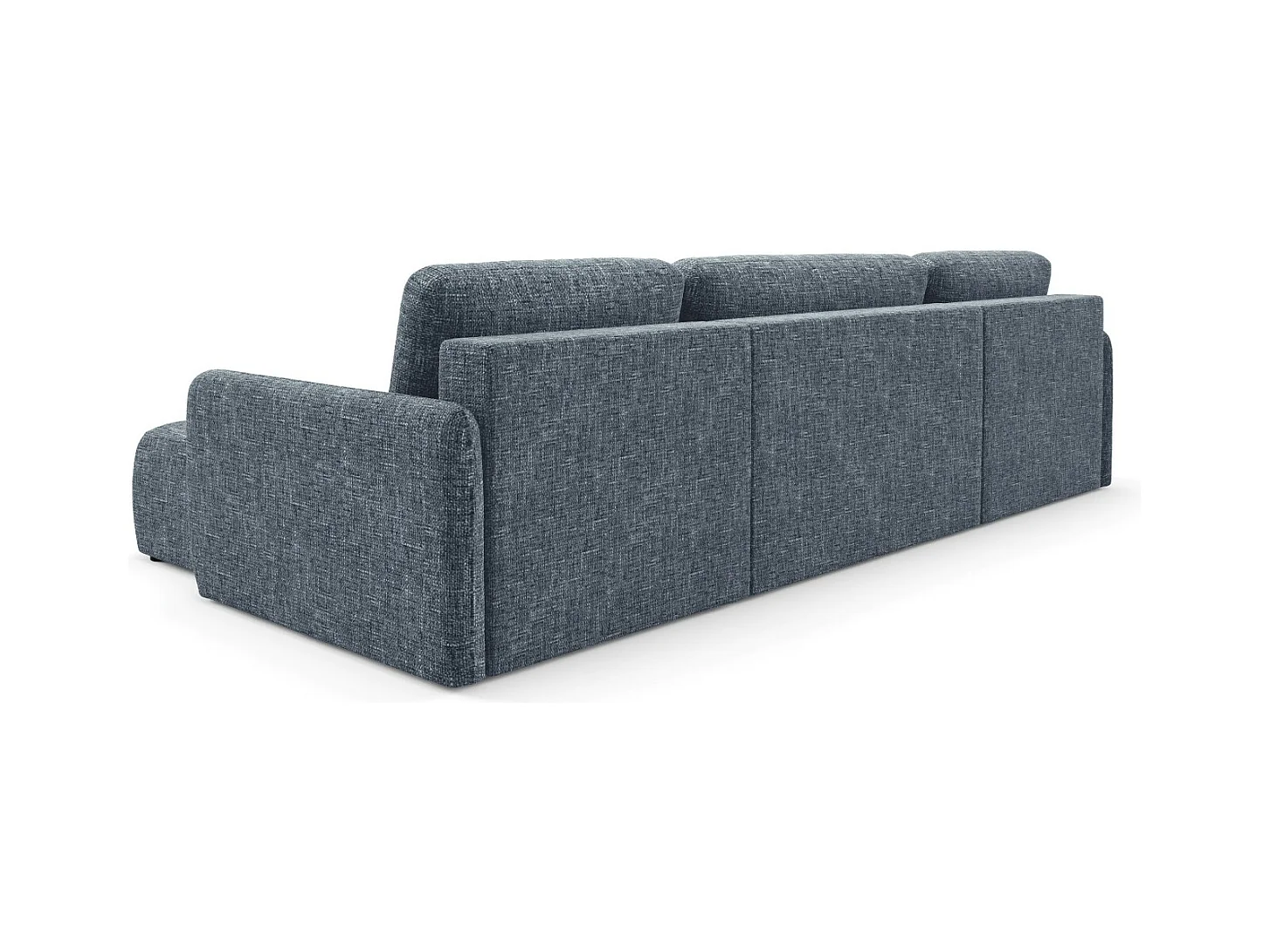 Ecksofa mit Schlaffunktion LIVELLO U Anthrazitgrau