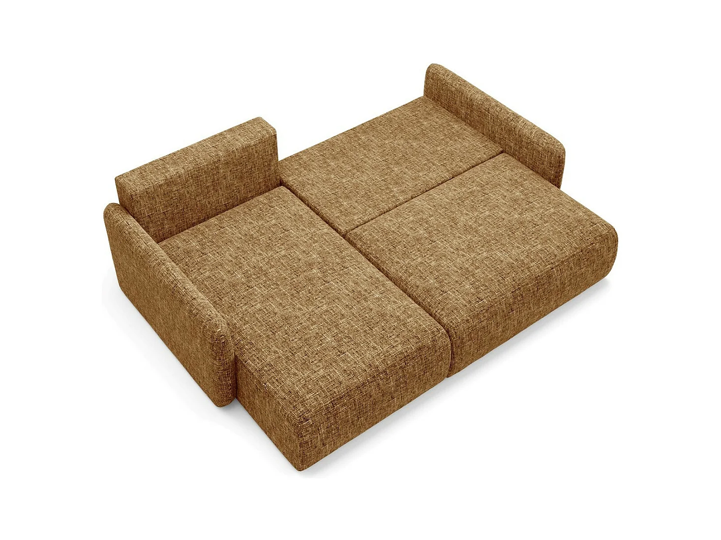 Ecksofa mit Schlaffunktion LIVELLO L Gelb