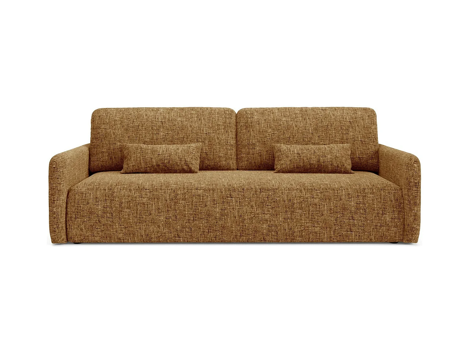Schlafsofa mit bettkasten LIVELLO Gelb