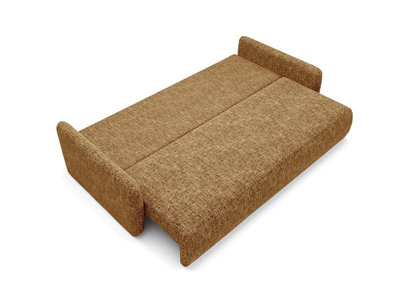 Schlafsofa mit bettkasten LIVELLO Gelb
