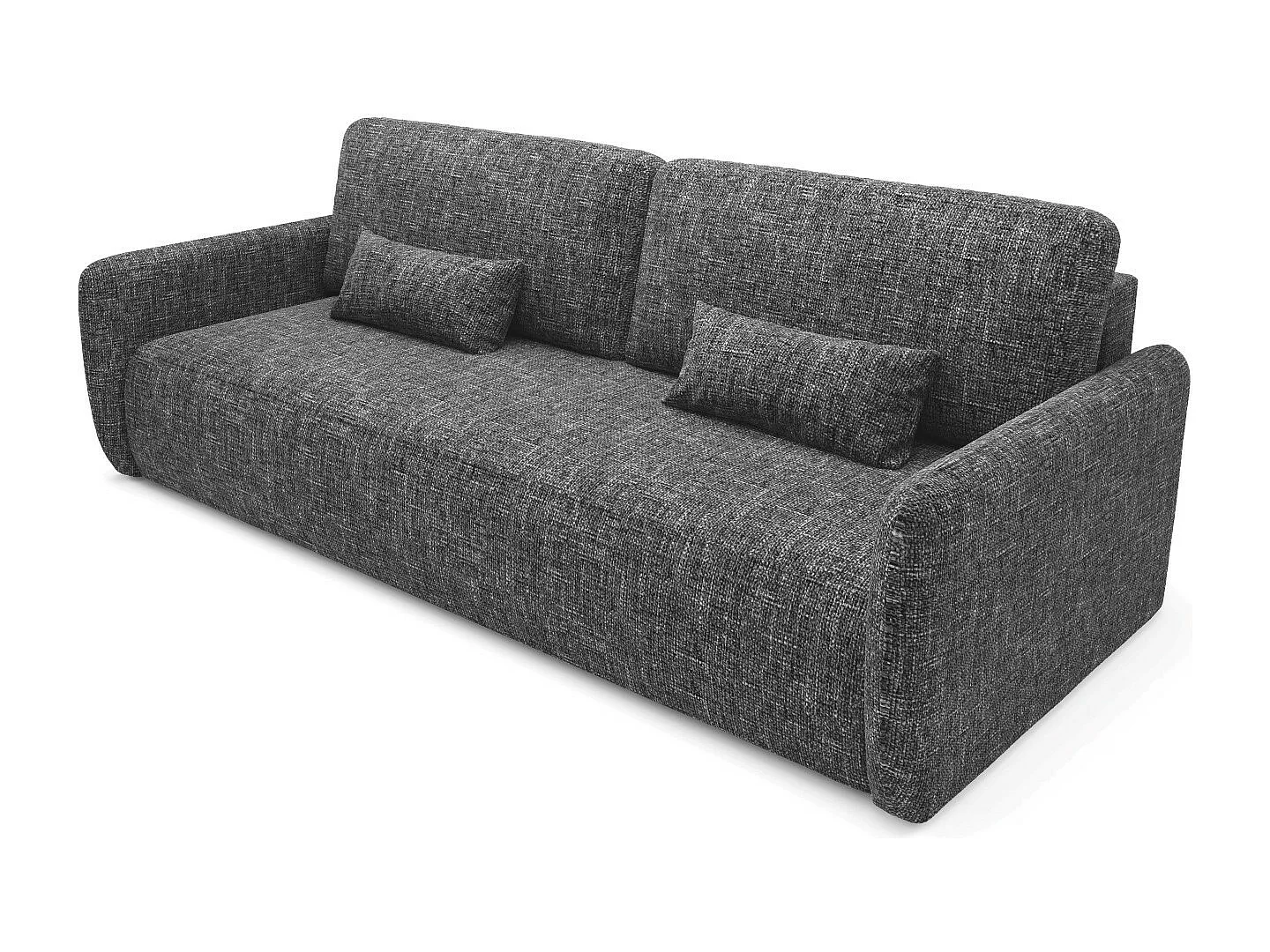 Canapé convertible LIVELLO Noir