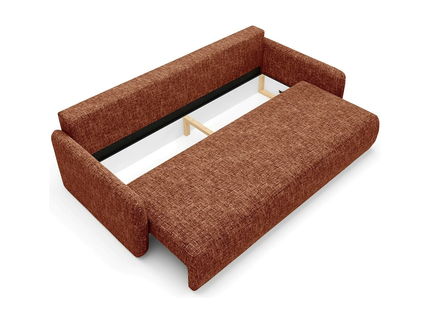 Canapé convertible LIVELLO Orange