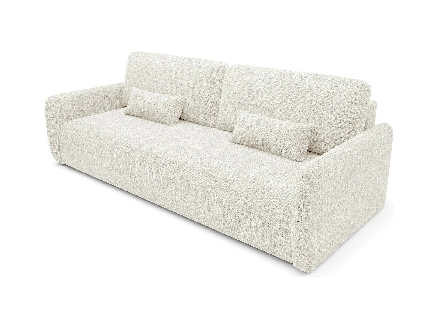 Schlafsofa mit bettkasten LIVELLO Beige