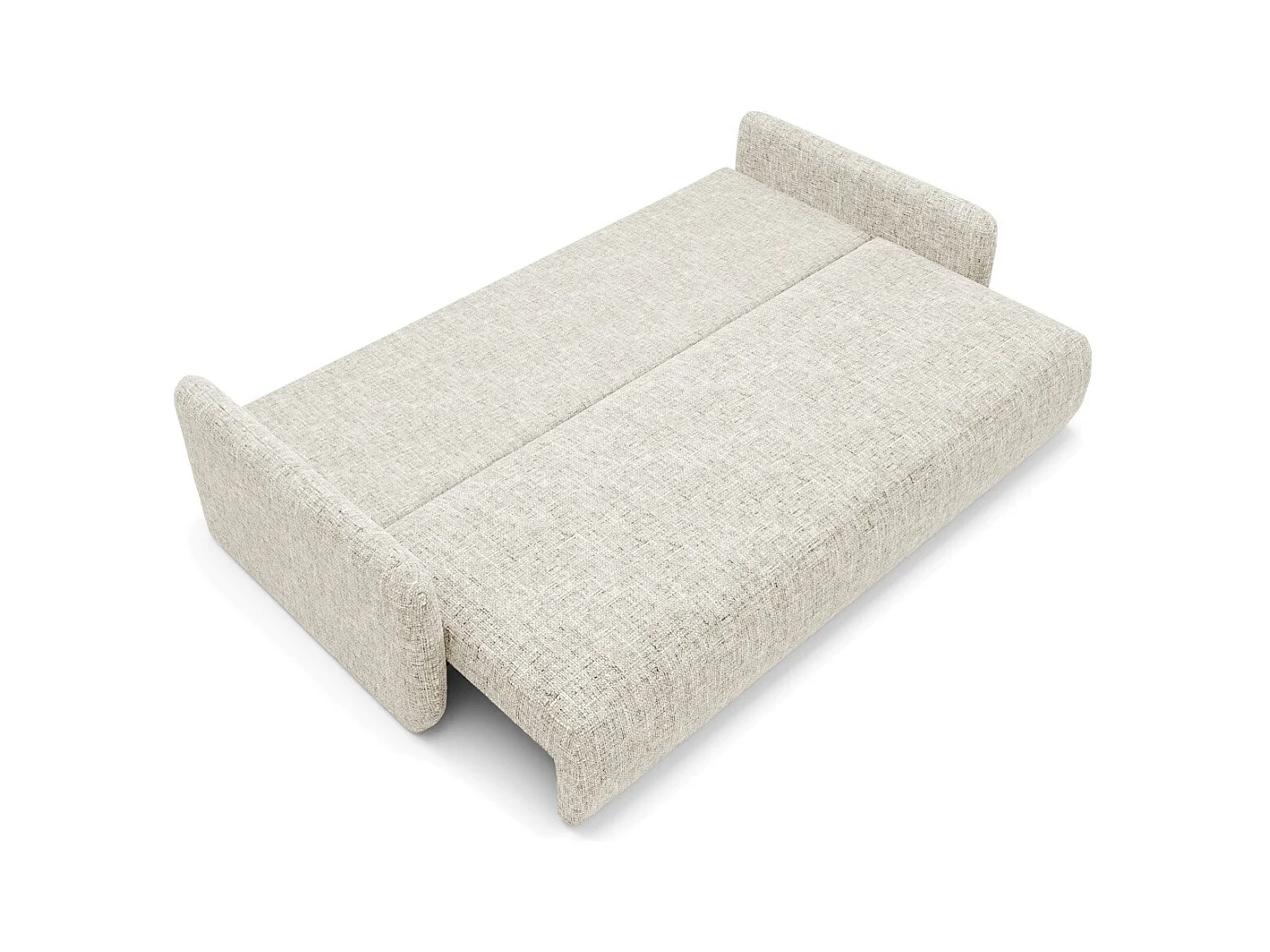 Schlafsofa mit bettkasten LIVELLO Beige