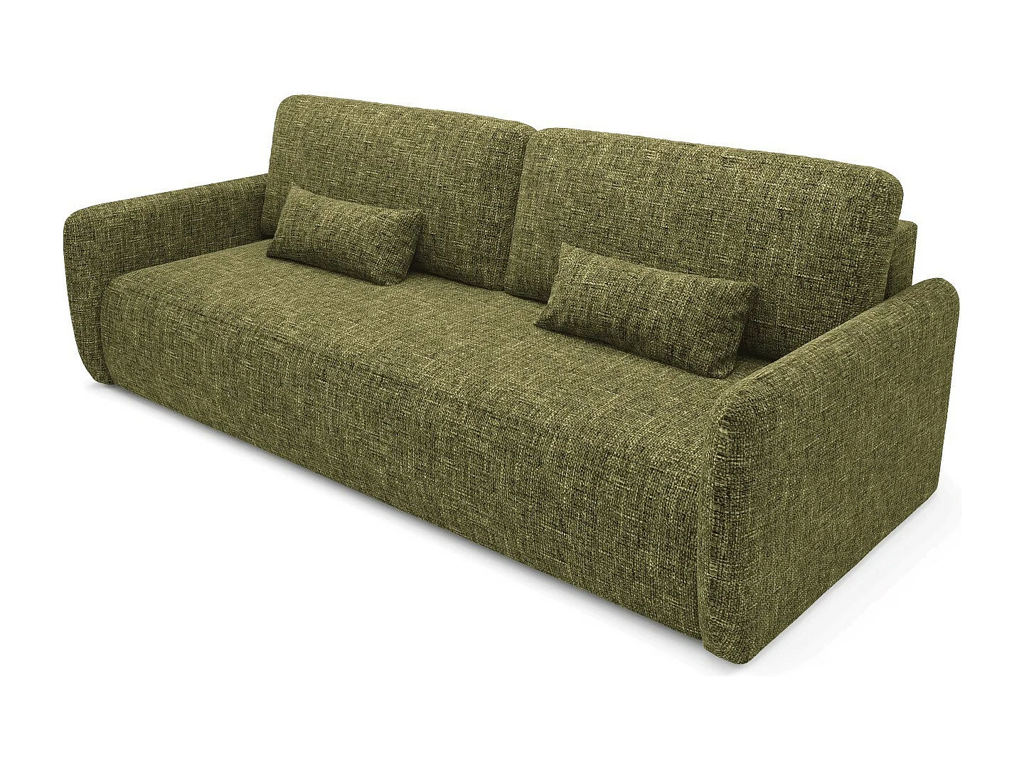 Canapé convertible LIVELLO Vert olive