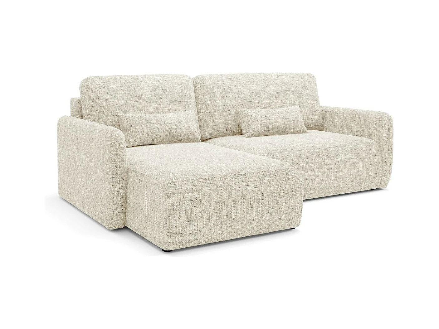 Ecksofa mit Schlaffunktion LIVELLO L Beige